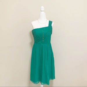 J. Crew Lucienne Silk Chiffon Dress Green Size 10